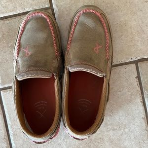 Twisted X moccasins